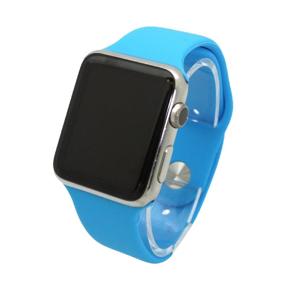 Olivia Pratt Spring Colors Solid Silicone Apple Watch Band M/L
38mm
Band only.